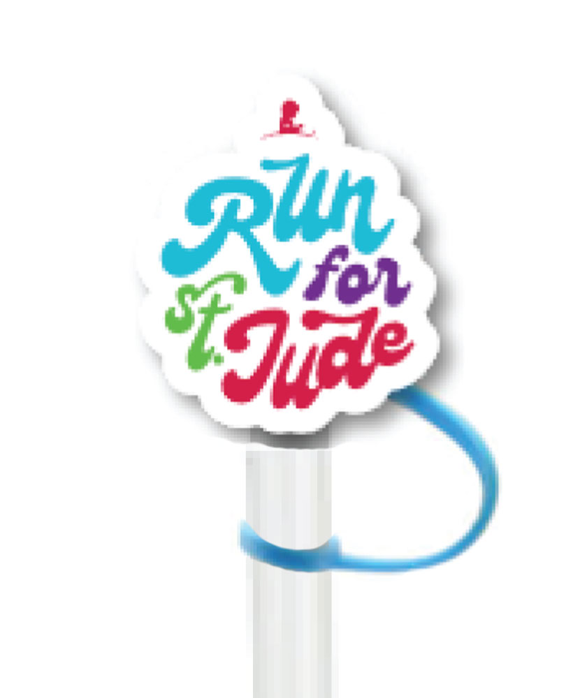 Run for St. Jude Straw Topper